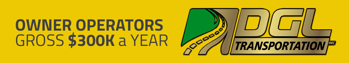 DGL Transportation Owner Operator Truck Driver Jobs - Average $300k annually!